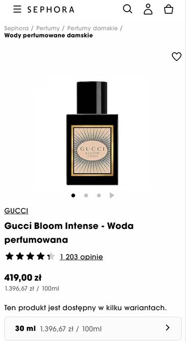 Gucci Bloom Intense