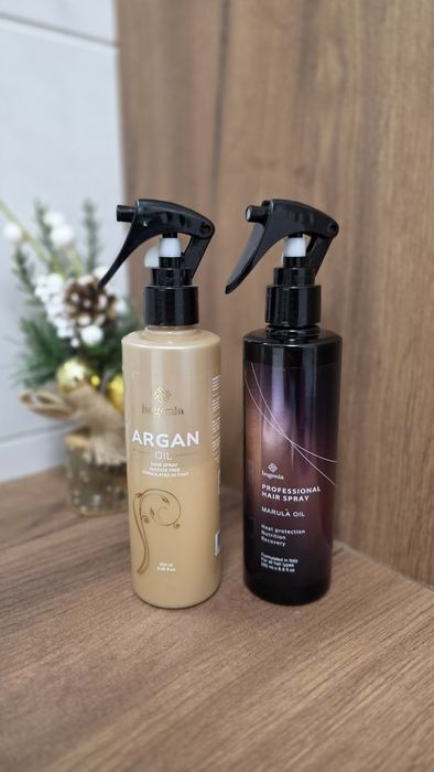 Набір для волосся Спрей і Термозахист Bogenia Залишок 50%