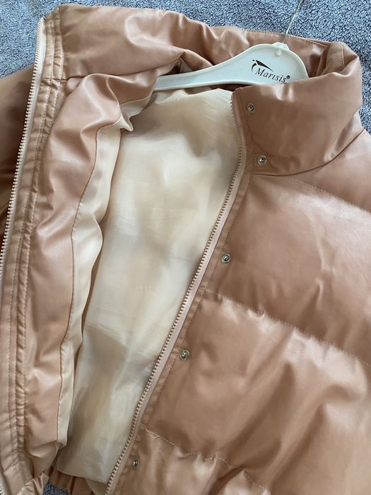 Шкіряна куртка бомбер