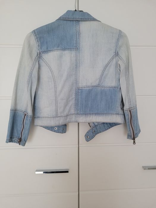 Kurtka jeansowa ramoneska Reserved jeans 34