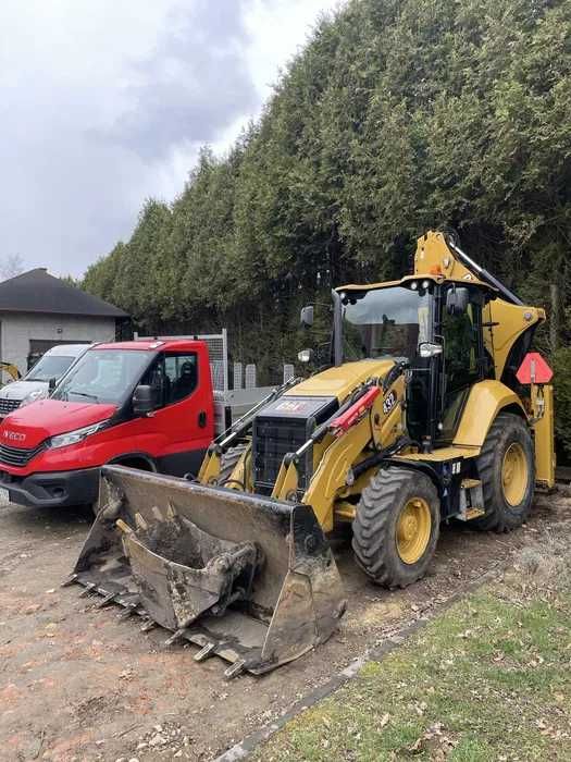 Usługi koparko ładowarką i minikoparką transport kruszyw ziemi piach