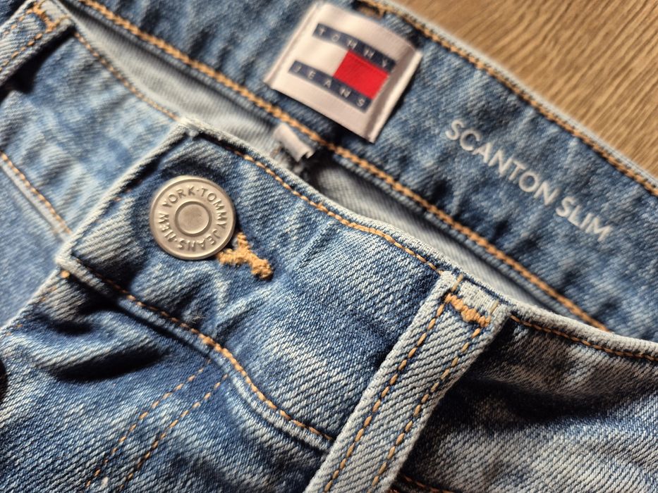 Jeansy Męskie Tommy Hilfiger W34 L30 Scanton Slim