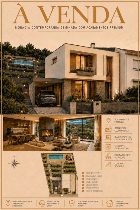 Moradia T3 em inicio de construção