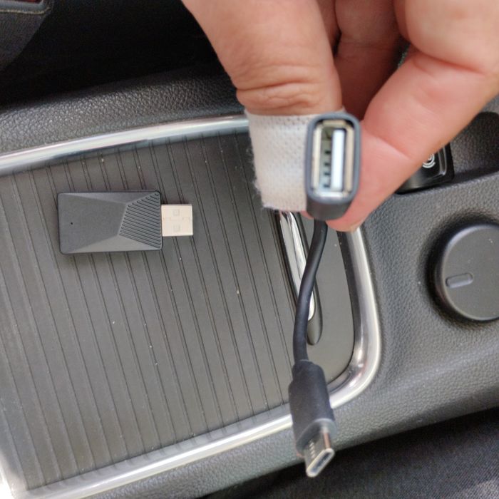 Android auto sem fios.
