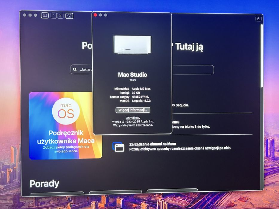 Studiomac2 nowe  sprzet w pudelku z okablowaniem zapraszam polecam