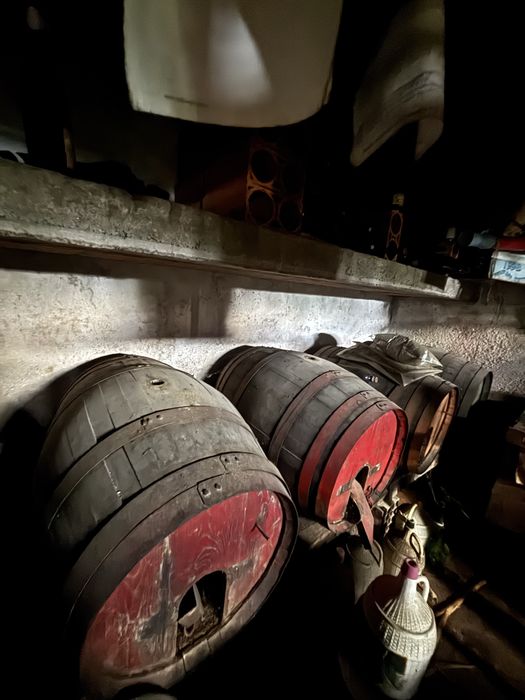 Pipos de vinho antigos