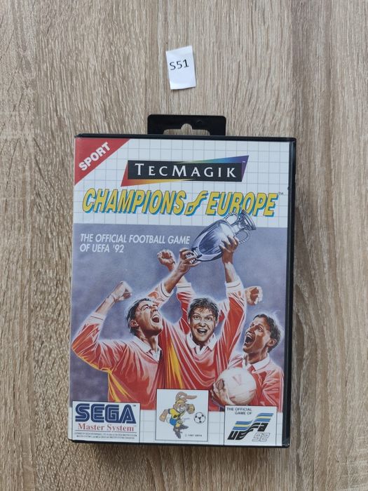 Champions Europe Sega Master System
