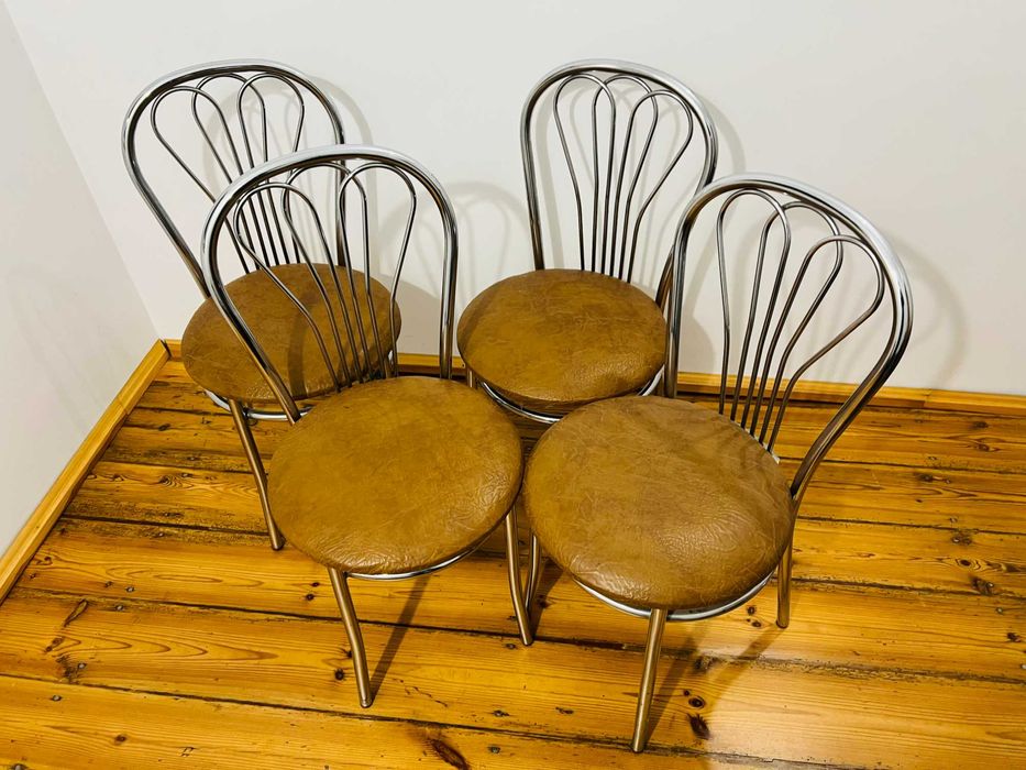 krzesła kuchenne barowe 4 sztuki