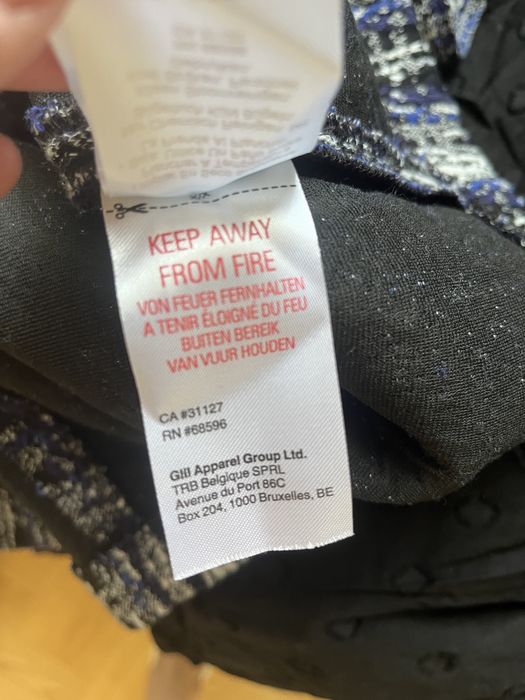 Sukienka na ramiączkach DKNY 8 niebieska donna karan