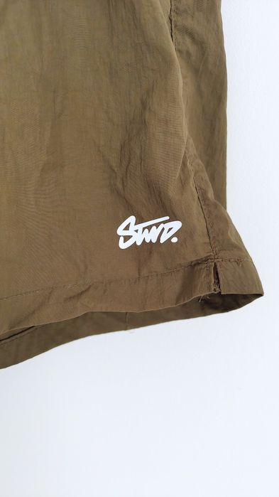 Krótkie spodenki/szorty kąpielowe brązowe M Pull&Bear