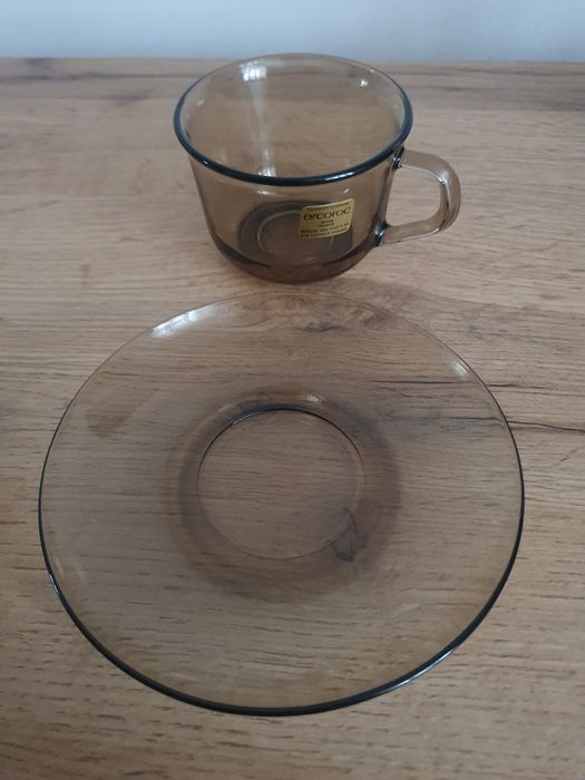 Zestaw kawowy 6 Filiżanek z talerzykami Arcoroc
