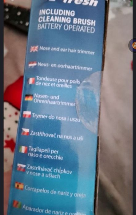 Nowy Trymer do usuwania zbędnego owłosienia uszy nos