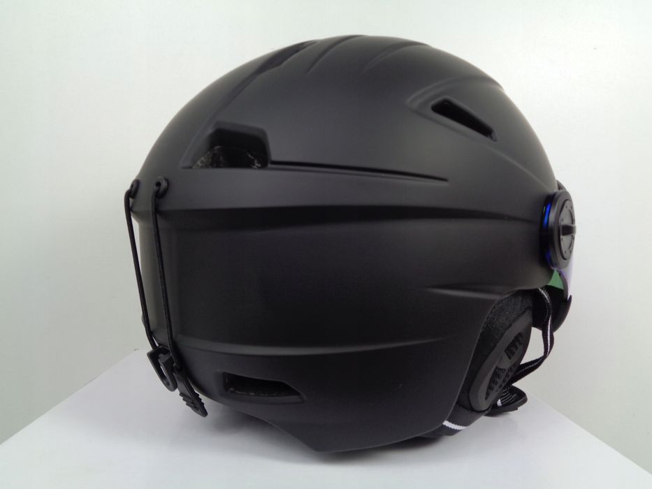 *nartybochnia.pl* kask WOOSH mat BLACK szyba REVO SHIFT M (57-58CM)