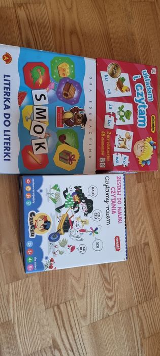 Czuczu zestaw do nauki czytania i inne