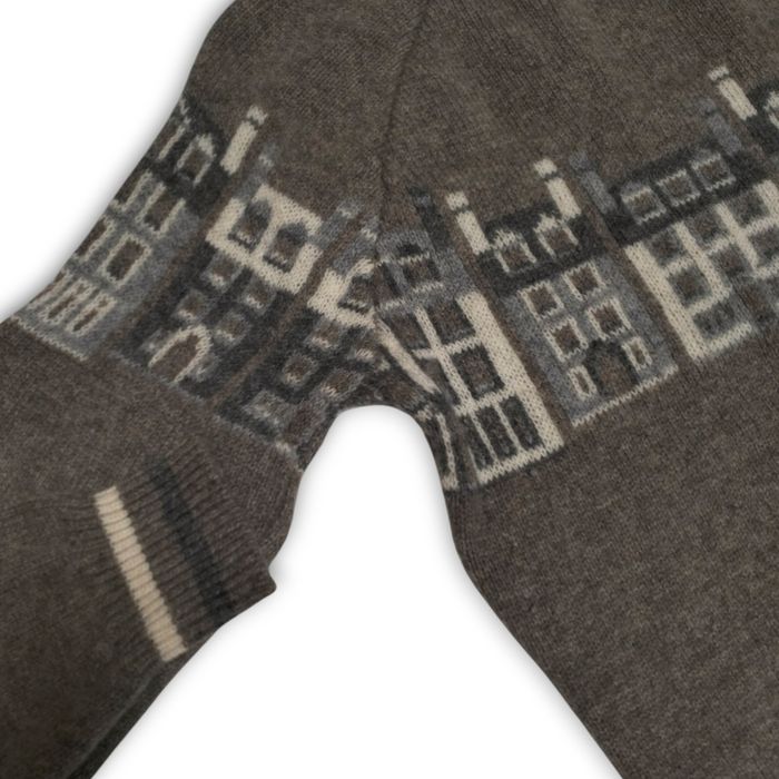 munrospun cityscape sweater pure lambswool intarsia