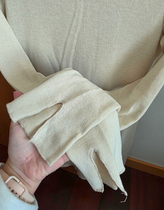 Stradivarius | Vestido creme, tamanho S