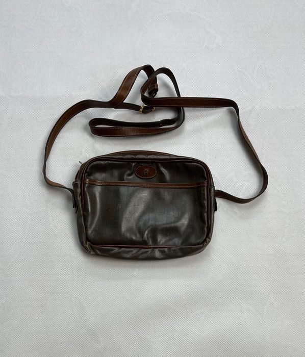 Bag Etienne Aigner multi logo leather unisex