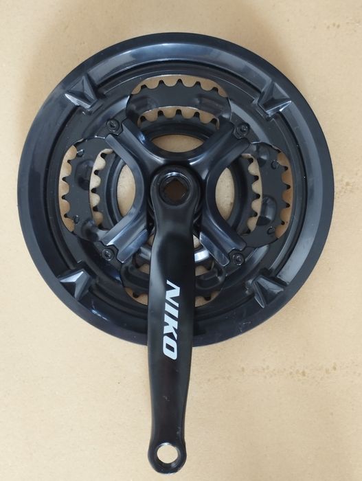 Шатун правый со звездой на взрослый велосипед