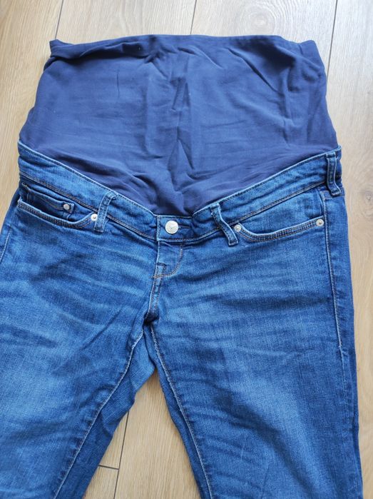 Jeansy ciążowe H&M - rozmiar 38