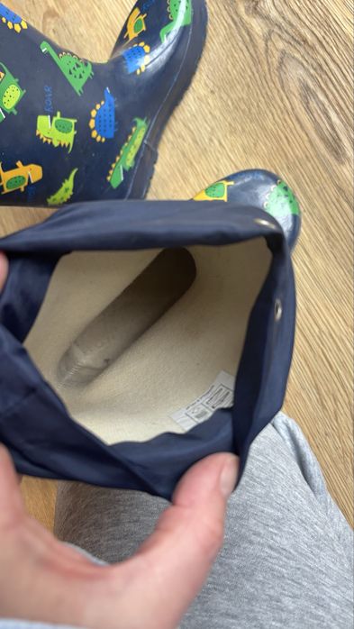 Сині дощові чоботи дитячі