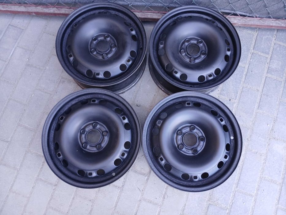 4x felgi R15 5x100 ET43 Skoda Fabia Rapid Vw Golf 4 Seat Ibiza Audi a3