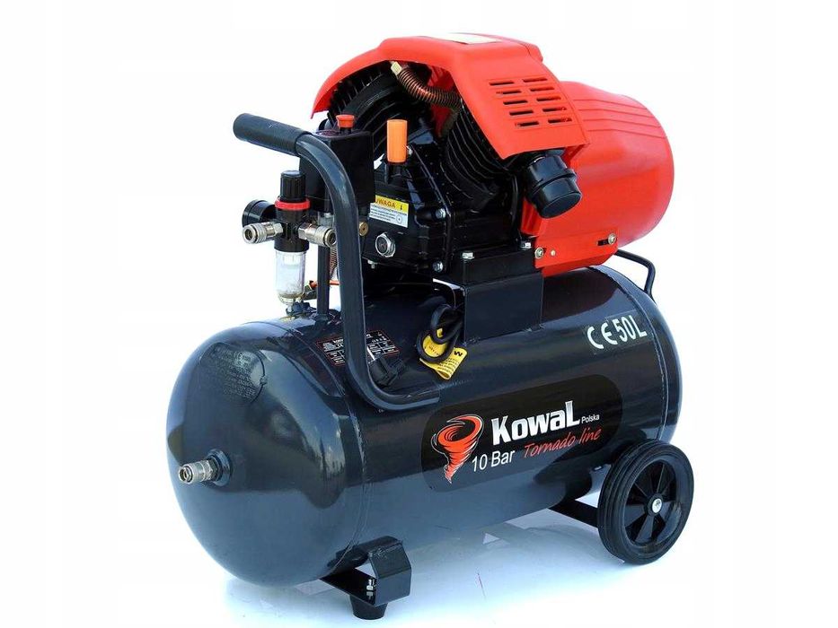 12 Bar KOMPRESOR ZBV 50L olejowy tłokowy sprężarka pompa powietrza