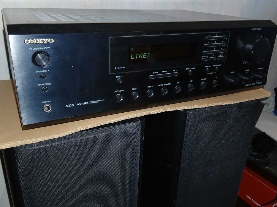 акустика Onkyo SC-475 и ресивер Onkyo.