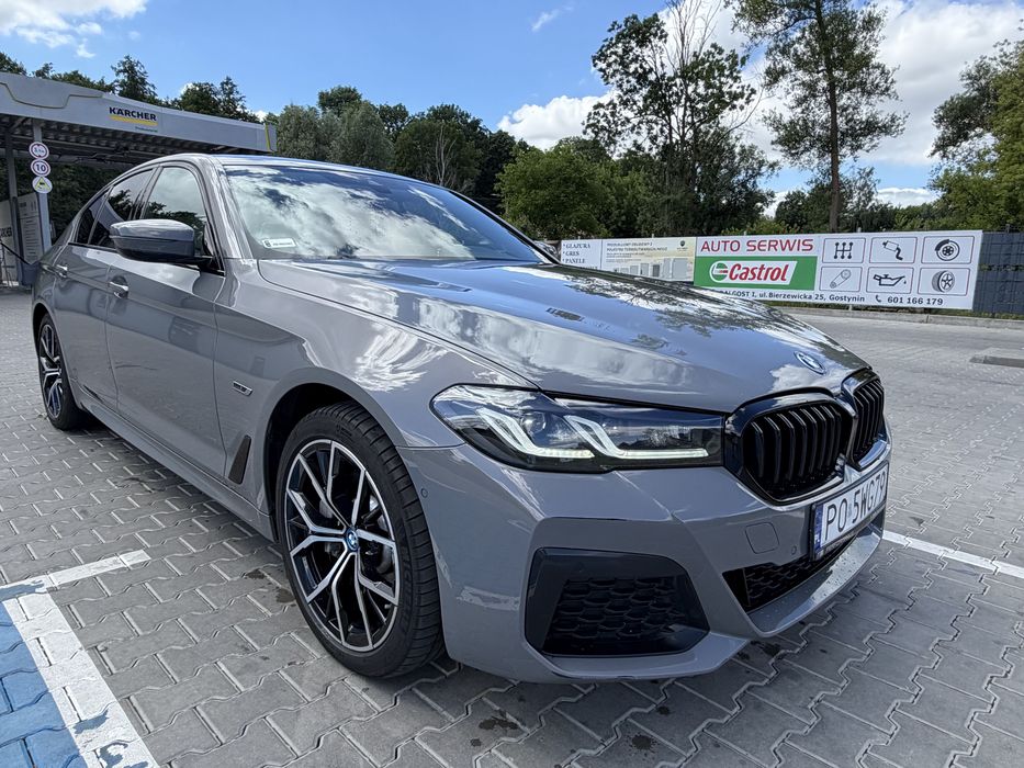 BMW 530 e plug in. Salon PL, Bezwypadek, Serwis, 1-szy właściciel.
