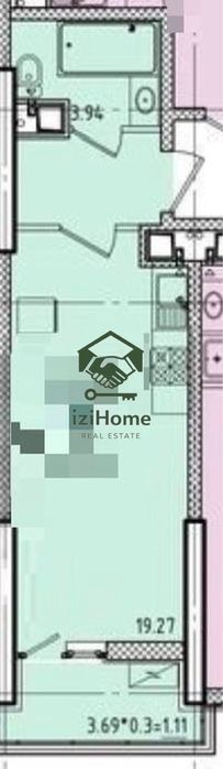 1-комнатная квартира по адресу Курортный пер. (площадь 29 м²) - Atlanta.ua - фото 5