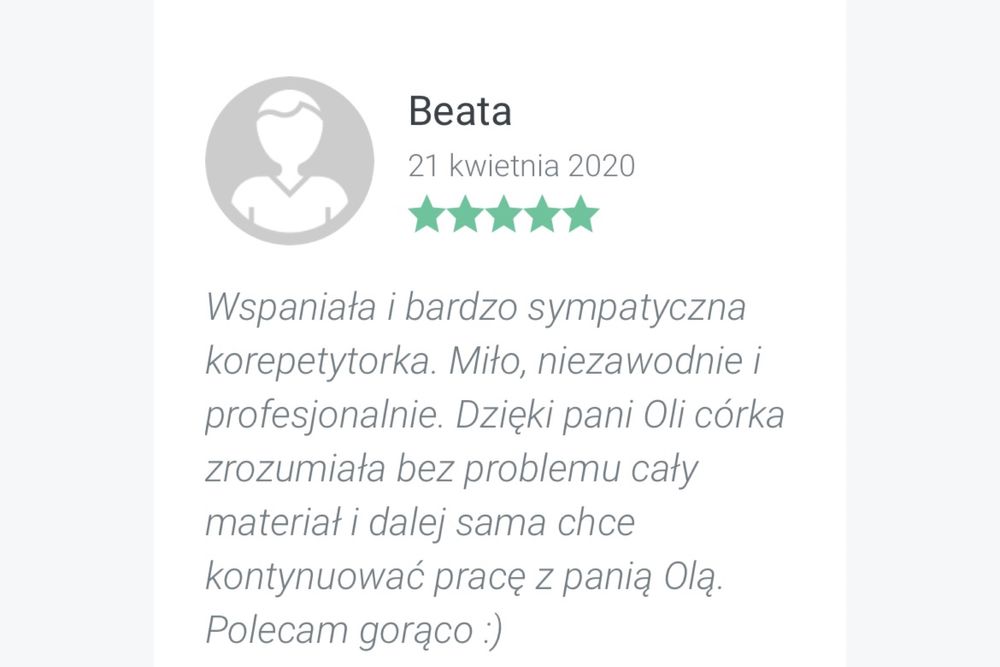 Korepetycje z chemii u lekarza weterynarii