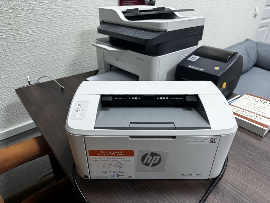 Принтер HP m110we з 2ма картриджами