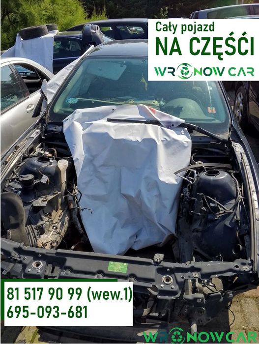 BMW Seria 5 E39  (95-00r.) 2.0 B 150KM. Silnik TU5JP4 Skrzynia 20CP91 lakier 303 - COSMOSSCHWARZ. Cały na części. GWARANCJA !!!