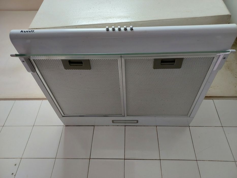 Exaustor branco usado funcional