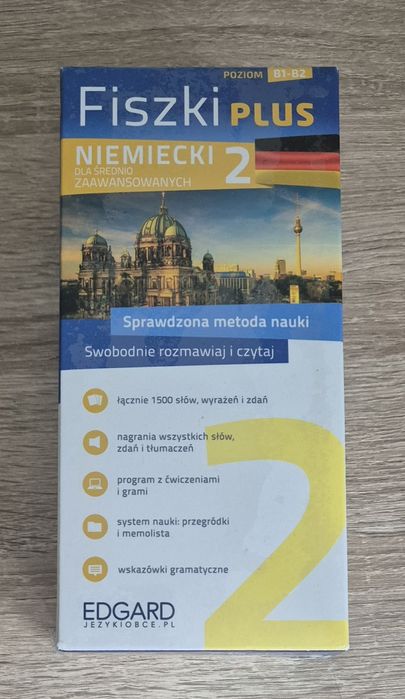 Fiszki PLUS 2 Niemiecki nowe
