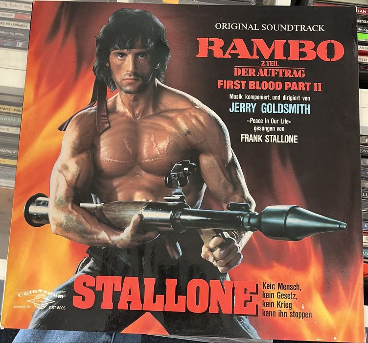 Rambo - First Blood Part II Original Soundtrack (Winyl, Germany, LP, Album, 1990, EX)