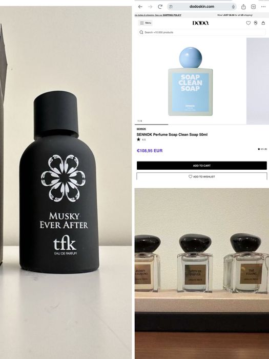 Perfume unisexo usados