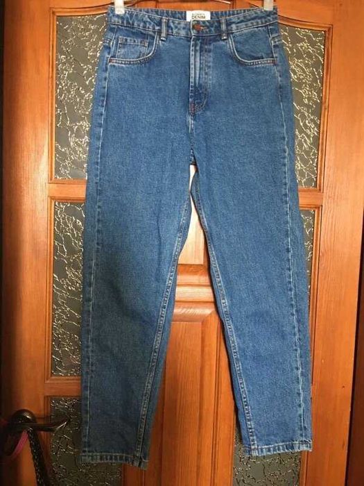 Джинсы Zara Authentic Denim by trf, высокая посадка