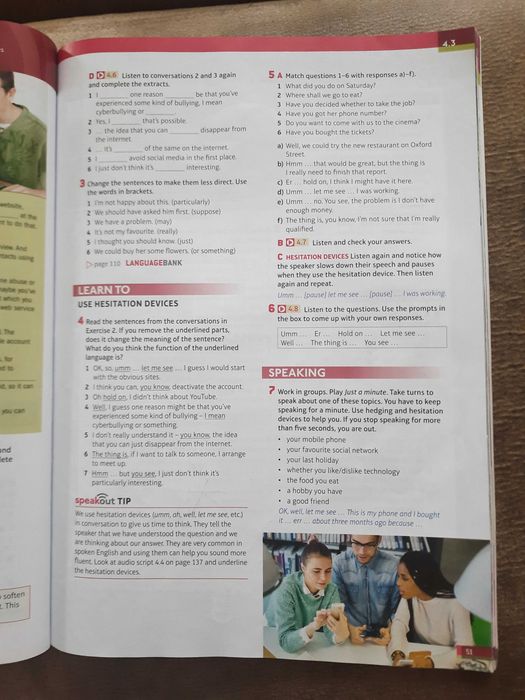 Speakout student's book