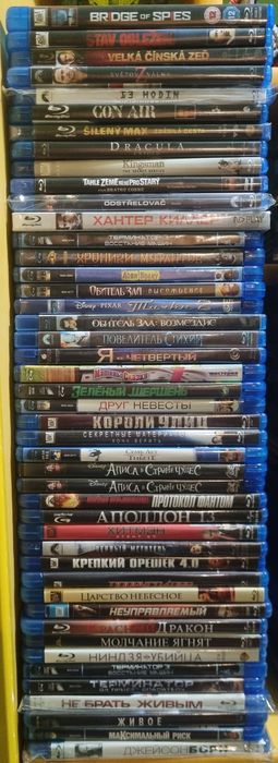 Blu ray фільми,всі ліцензія з перекладом.
