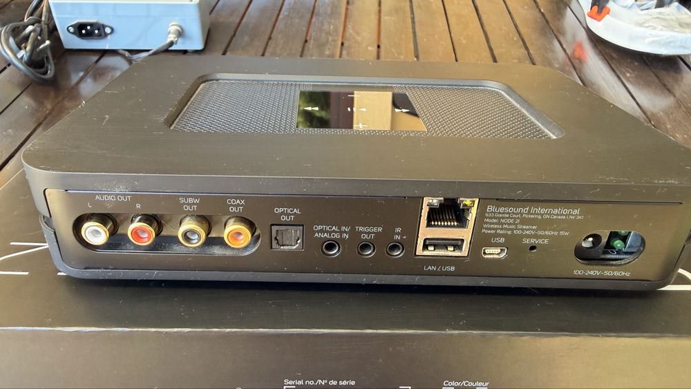 Odtwarzacz sieciowy/ streamer Bluesound Node 2i