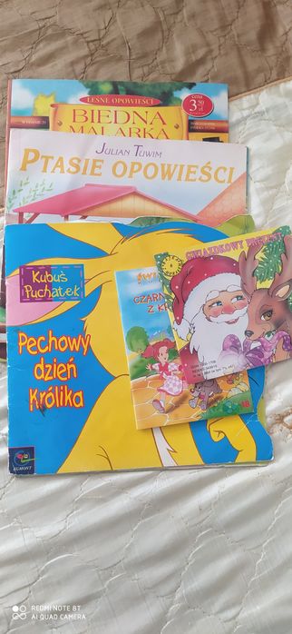 Pudełko kredek i flamastrów  plus ksiazki5 zł