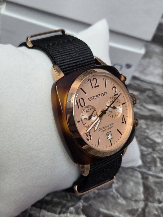 Чоловічий годинник Briston Clubmaster класичний стильний подарунок
