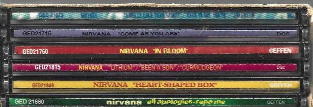 Nirvana - - - - - Singles - - - - - 6 X CD430716354529873922