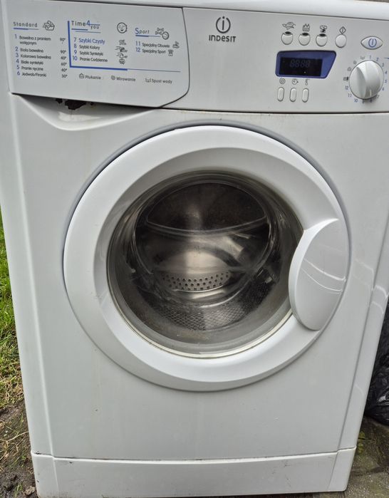 Pralka indesit WIE 107 uszkodzona