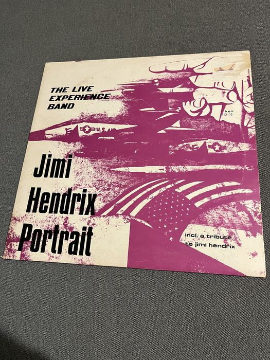 Jimi Hendrix Portrait  The Live Experience Band LP 1971