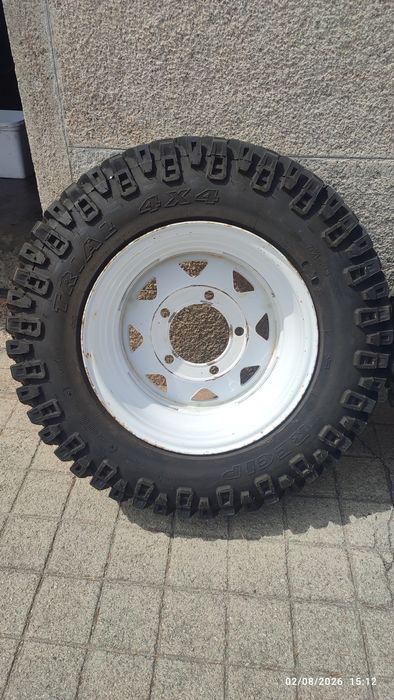 Jantes 4x4 com pneus Recip Trial – Jeep