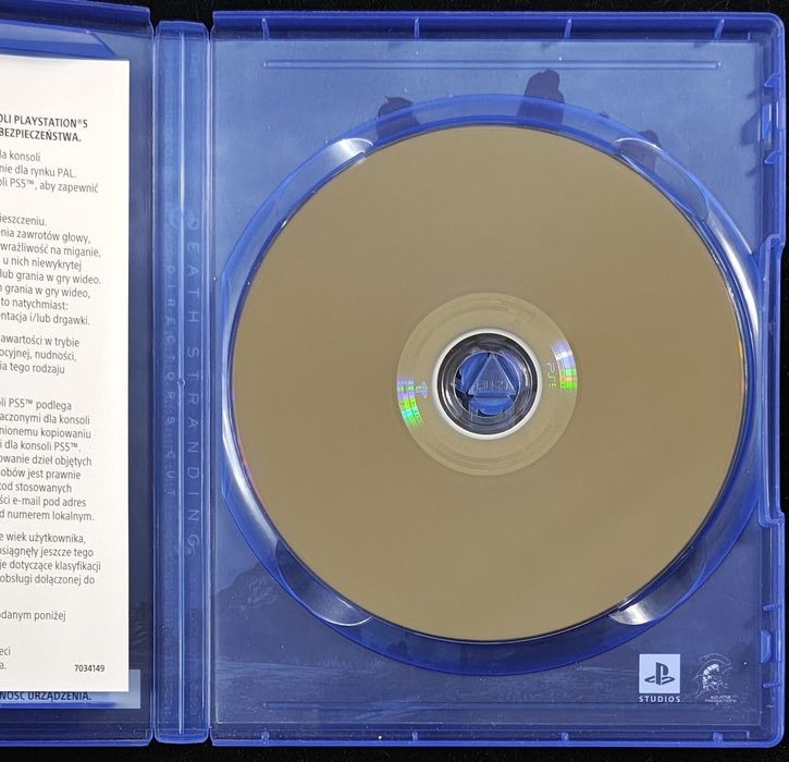 Death Stranding Director's Cut PL Dubbing PS5 Komplet 3xPL BDB stan