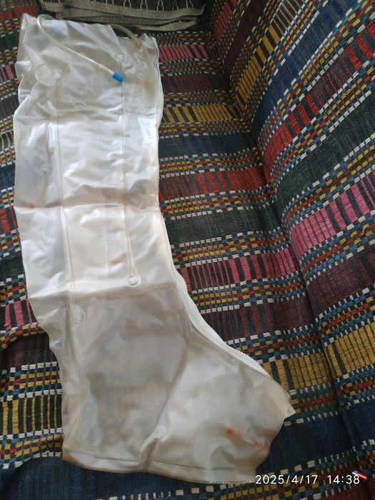 Шина для ноги мобільна пневматична