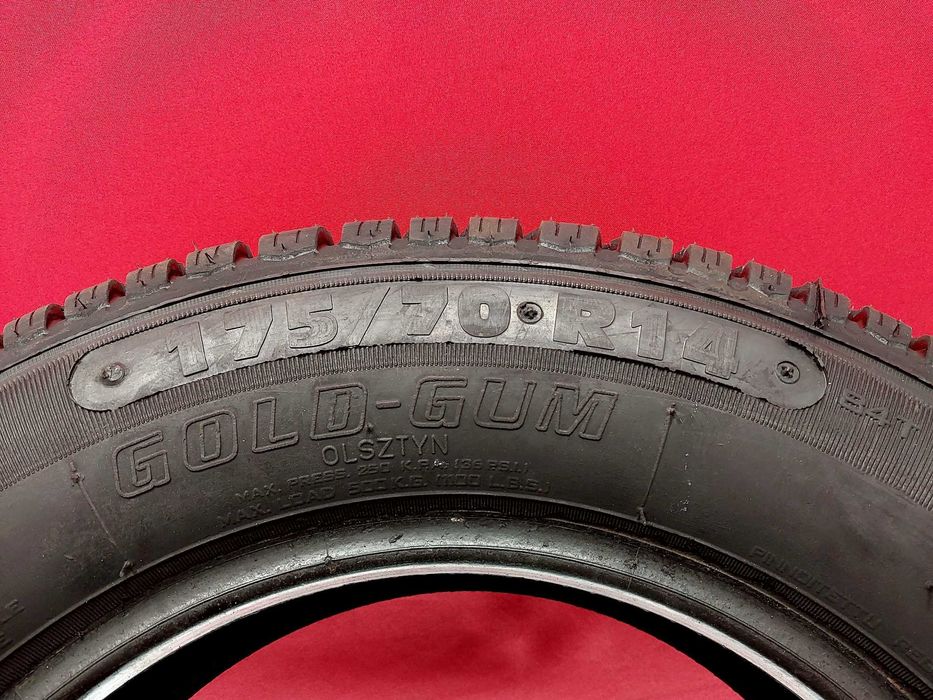 175/70 R14 Nowe zimowe opony bieżnikowane - nalewki Gwarancja 2 lata !