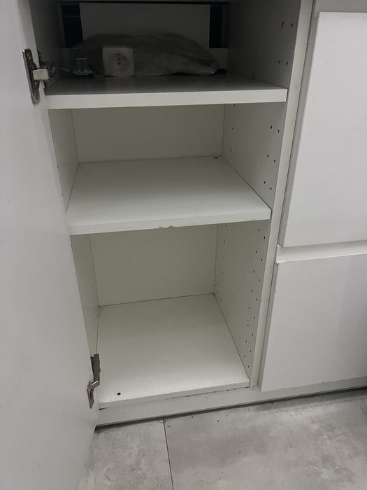 Promocja!Szafka kuchenna  podblatowa bialy polysk IKEA 40/38/88.5